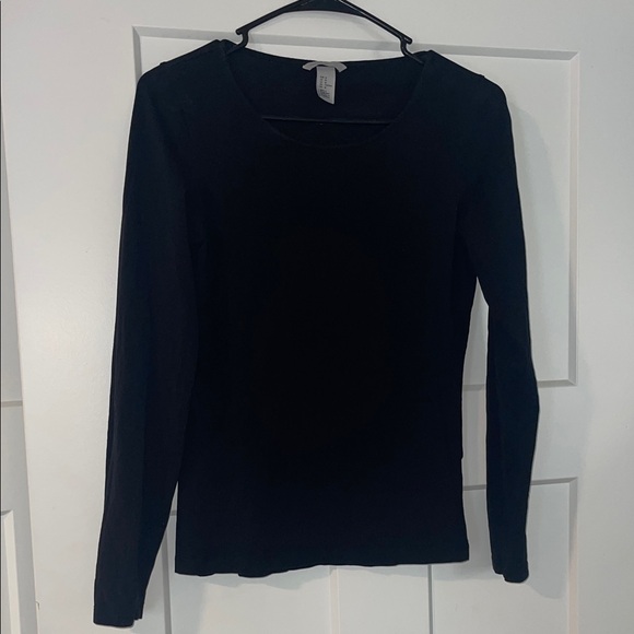 H&M Tops - Simple black long sleeve